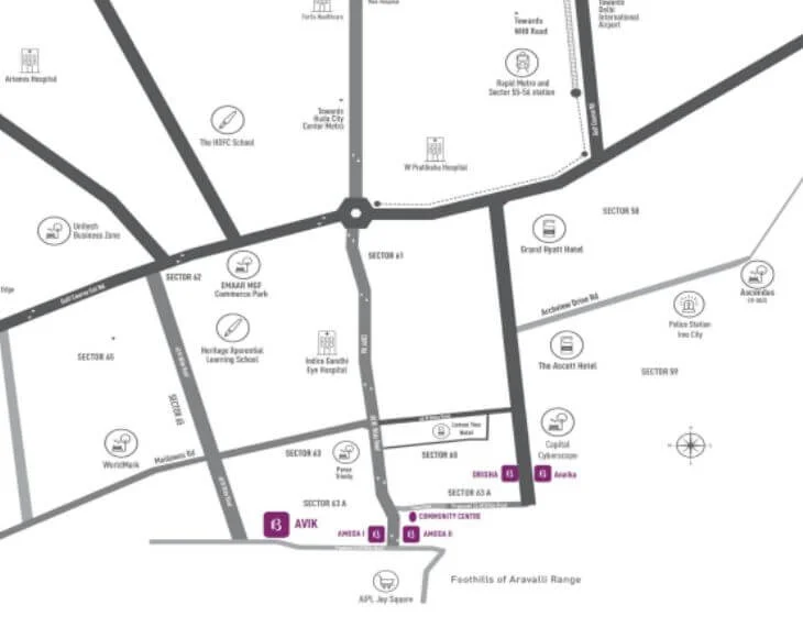 birla navya amoda location